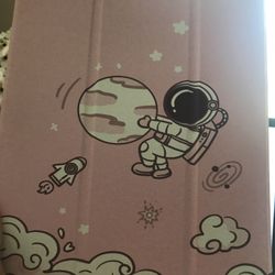 Pink Astronaut iPad Pro Case