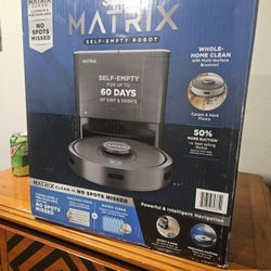 Shark Matrix Self, Empety Robot Vacuum