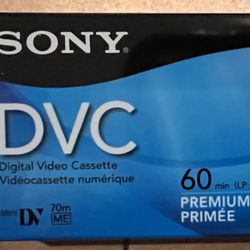 Sony DV tape brand new $2.5