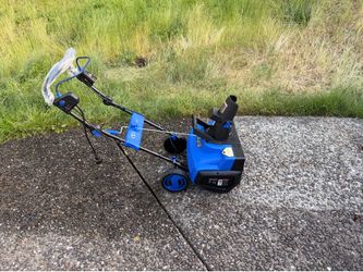MUST GO BY 6/24: Snow Joe 21" Electric Snow Thrower (Unused but Damaged) - $25