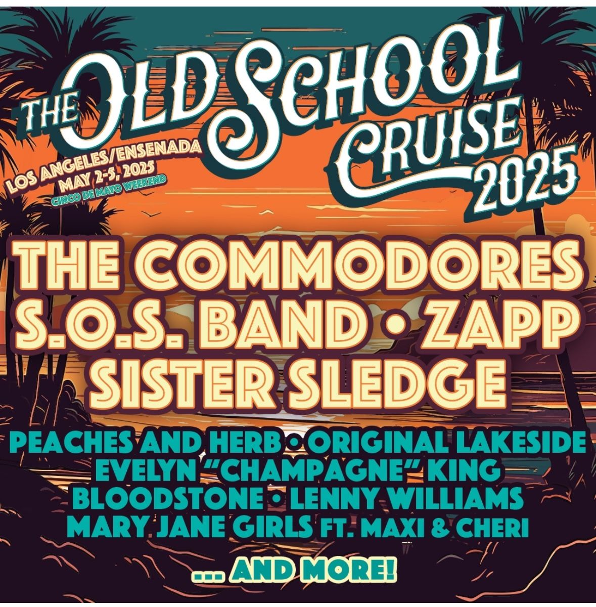 Old School Cruise 🚢 Tickets For 2
