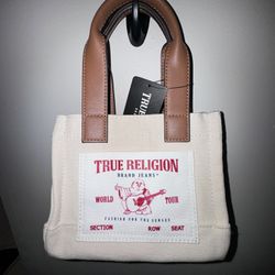 True Religion MINI LOGO TOTE BAG
