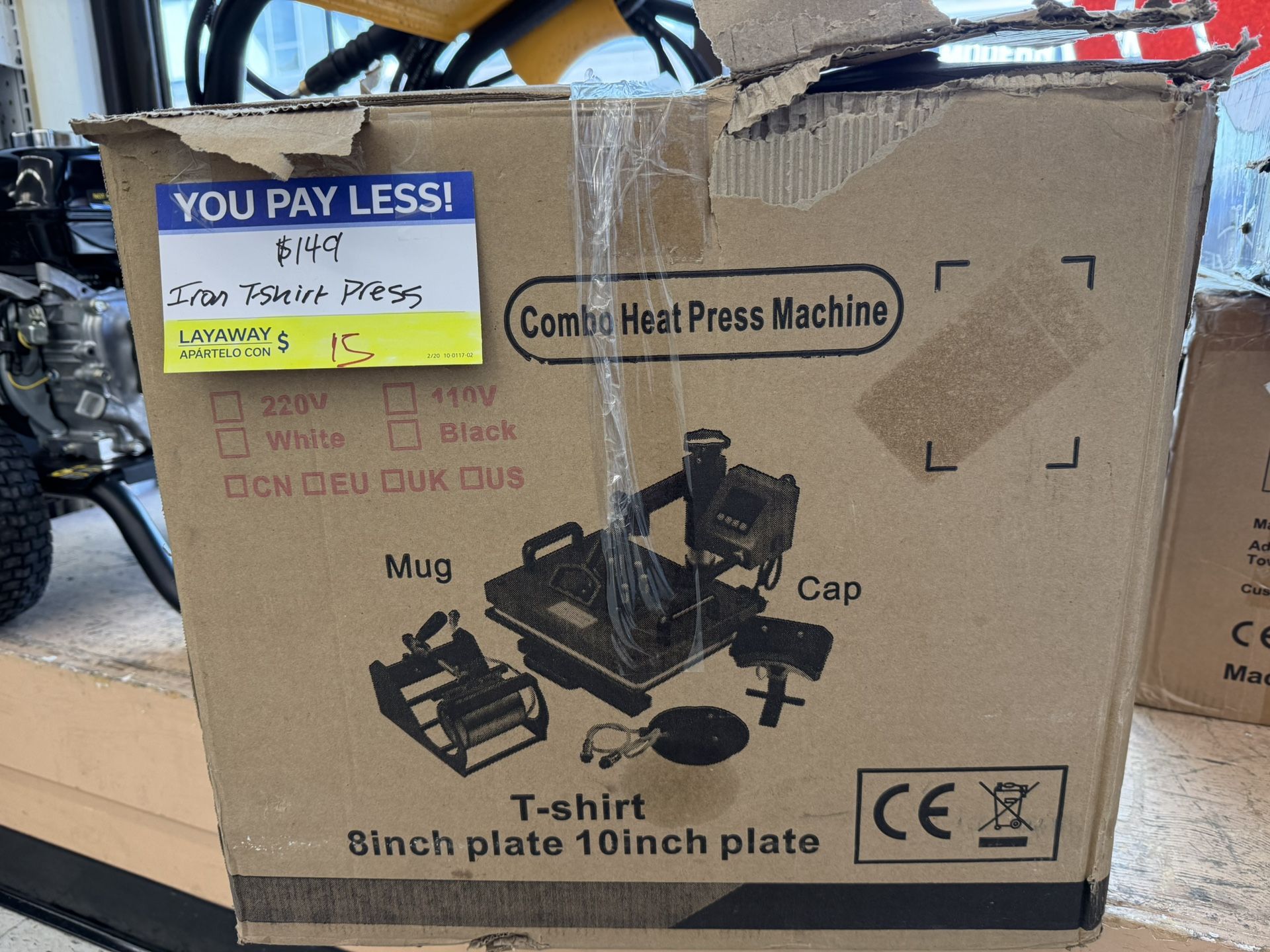 Combo Heat Press Machine