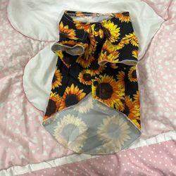 Sunflower Dog Shirt