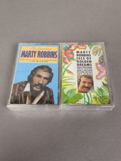 Two Sealed Marty Robbins Cassette Tapes