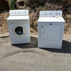 Maytag Kenmore Washer Dryer