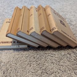 6 Hardy Boys Books 1940s