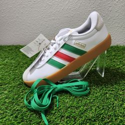 Adidas Men's VL Court 3.0 Skate Casual Shoes White Red Green Men Size 7 NIB