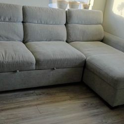Couch with storage