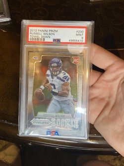 Russel Wilson 2012 Prizm Rookie PSA 9 