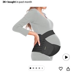 Maternity Belt, Pregnancy 3 in 1 Support Belt for Back/Pelvic/Hip Pain