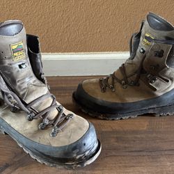 Meindl Boots Hiking Hunting Pfledge II Steel Toe SIZE 11.5 US