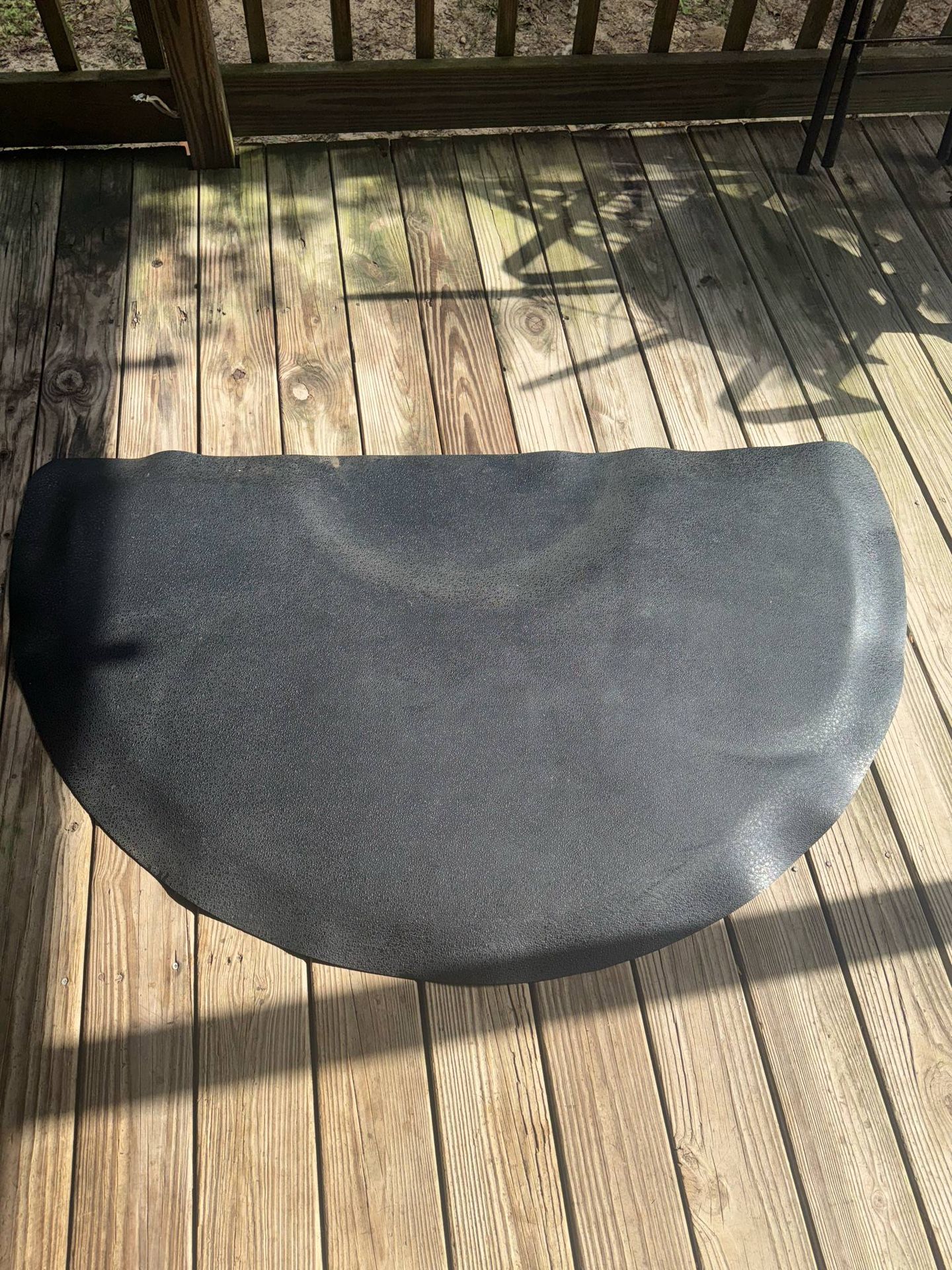 Hair salon floor mat