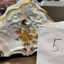 New Napkin Holder Made In Czech Republic /Porcelain
