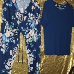 Women's Lounge Wear Sets/ With Pockets Size Large New/$10 Each 