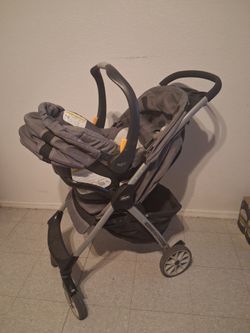 Chicco key fit stroller, carrier w/base