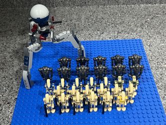 Lego Star Wars CIS Battle Droid, Super Battle Droid & Tri droid Lot