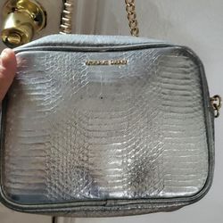 Victoria Secret Silver Purse