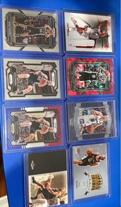 Tony Parker, Manu Ginobili and Tim Duncan cards $10 for all.