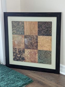Large framed wall art