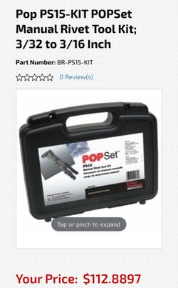 Rivet tool kit