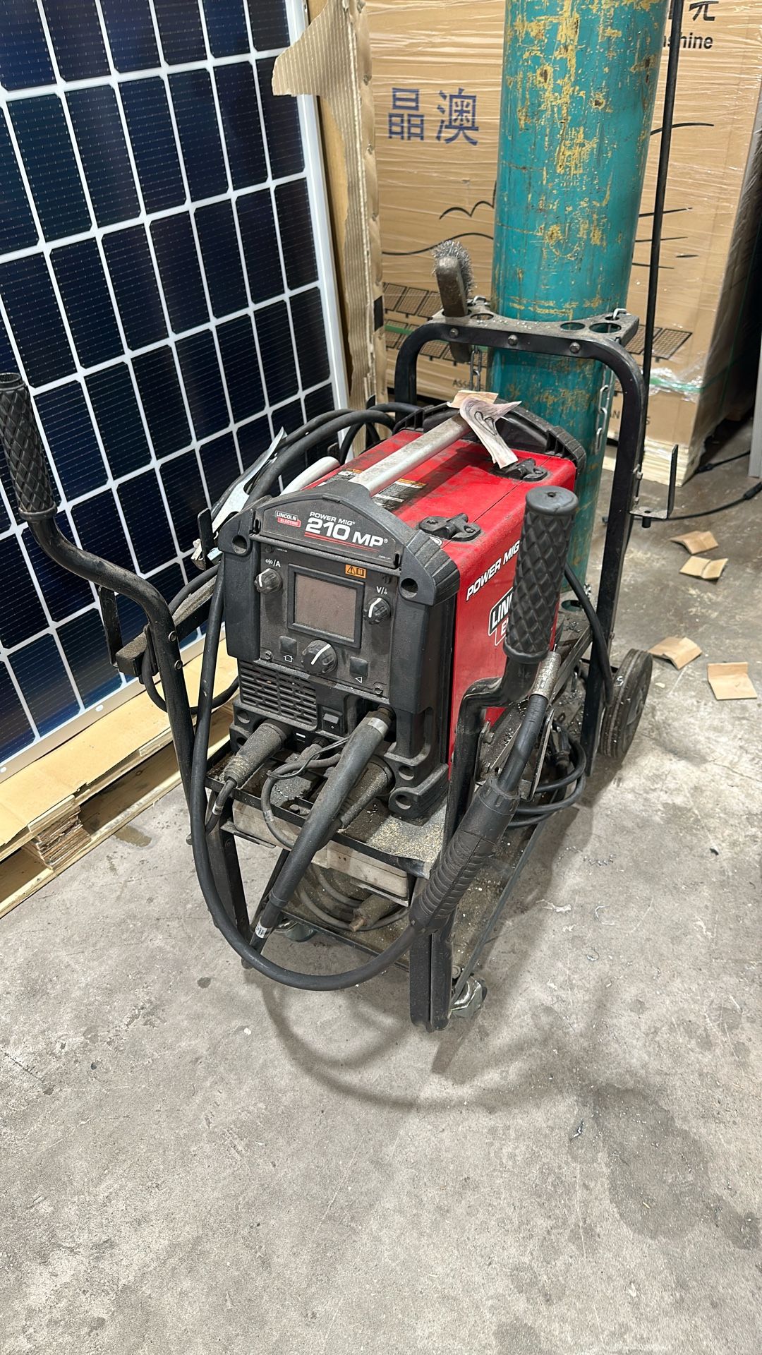 Lincoln Welder Power MIG 210 MP