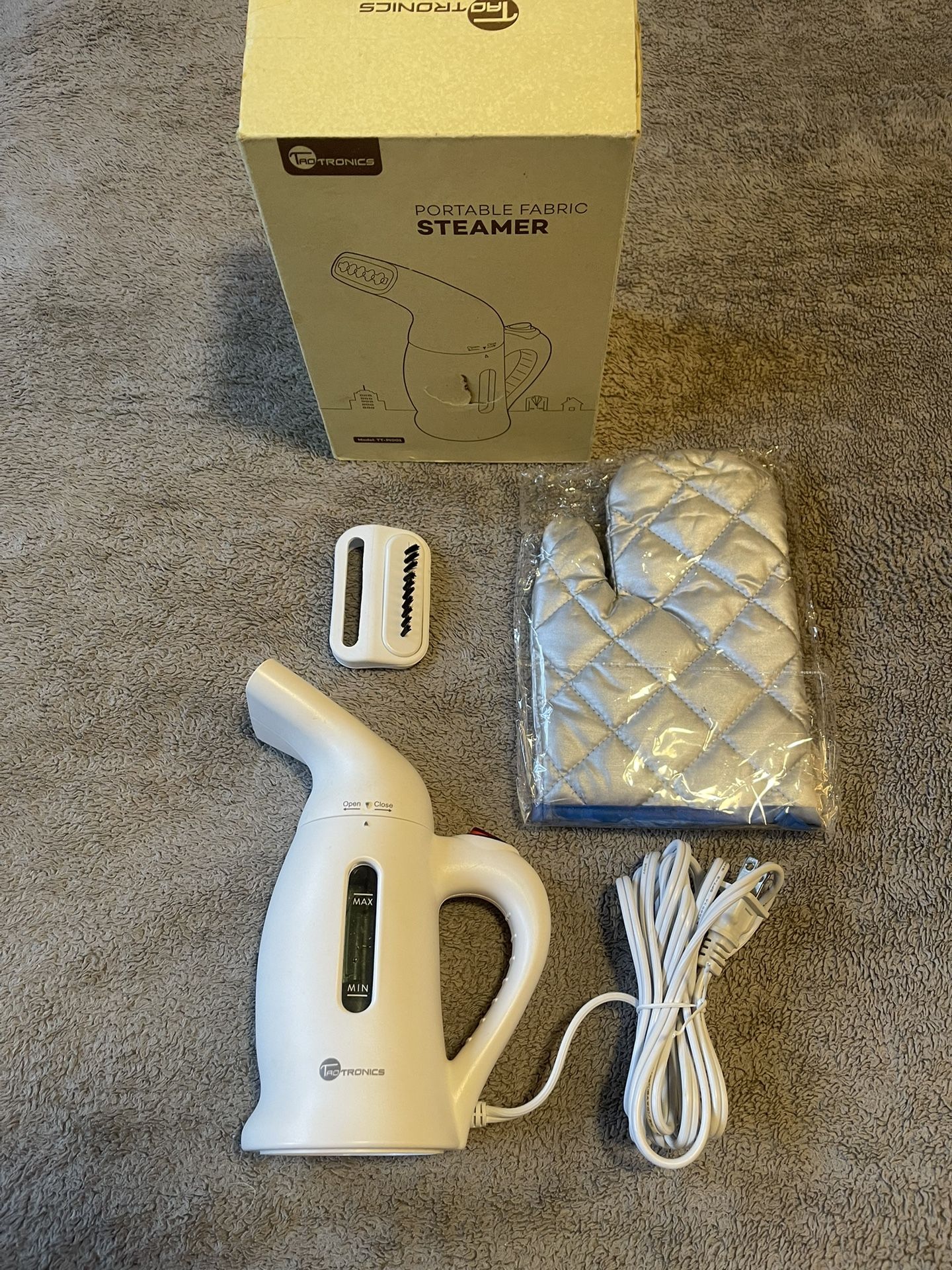 TaoTronics Clothes Fabric Steamer Handheld Portable TT-P1001