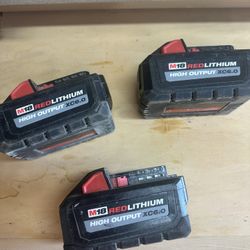 Milwaukee Battery M18 $120 Each