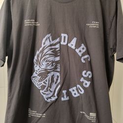 Darc Sport Wolves Athletic Motivational Gym Limited edition Tshirt Size L