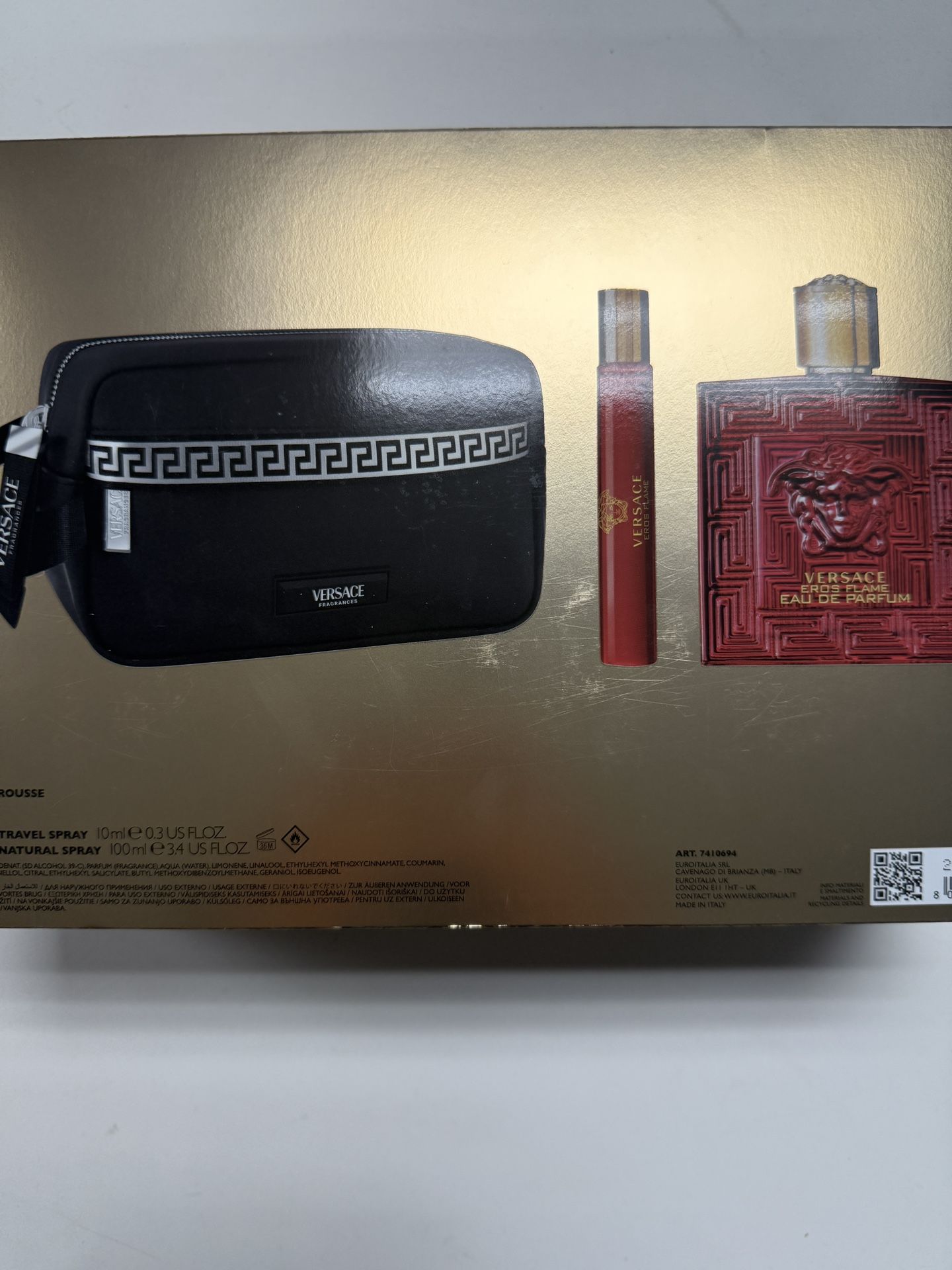 Versace Eros Flame 3pc Set Cologne