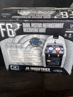 Dual piston refrigerant recovery units