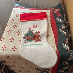 E.T Vintage Christmas stocking