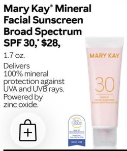 Mary Kay® Mineral Facial Sunscreen Broad Spectrum SPF 30,