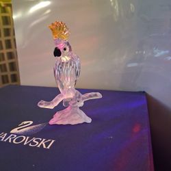 Swarovski Crystal Mini Cockatoo 