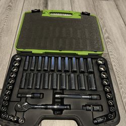 Monster Mobile 48-Piece 3/8" Drive SAE & Metric Socket Set