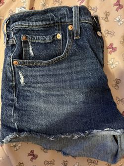Distressed Levi Shorts