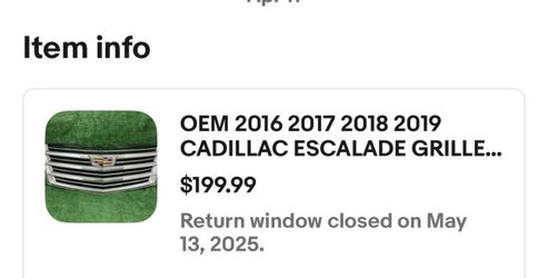 OEM 2016 2017 2018 2019 CADILLAC ESCALADE GRILLE...