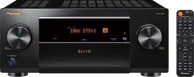 Pioneer Elite Receiver with Bowers & Wilkins speaker and bass