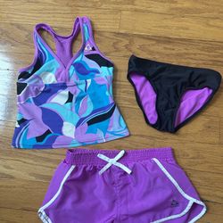 Gerry girls Swimwear 3pcs Set size S 7/8
