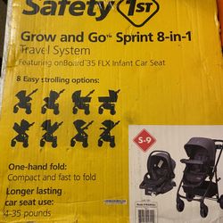 Gray Safety First Stroller
