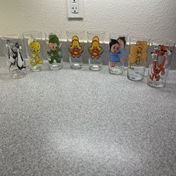 Looney Tunes Glasses Pepsi Collector Series