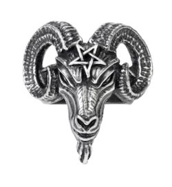 Baphomet Ring .316 Surgical Steel
