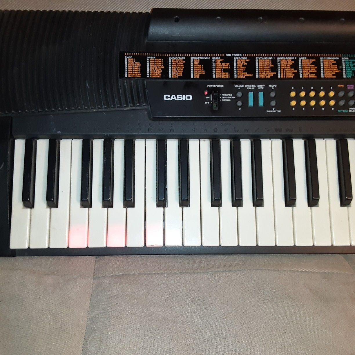 CASIO CTK 520L KEYBOARD