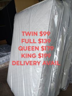 Cal king king queen full twin mattress bed delivery