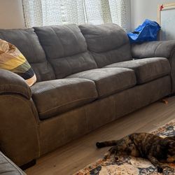 Sofa and loveseat