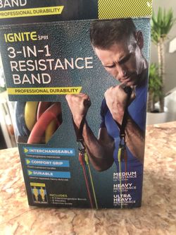 Resistance bands 3 in 1. New in box never used.