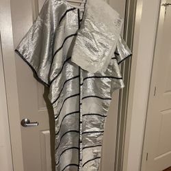 African Kaftan With Scarf