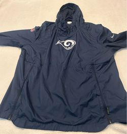 Nike Los Angeles Rams Todd Gurley NFL On-Field Windbreaker Hoodie Size XL