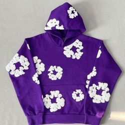 Purple Denim Tears hoodie