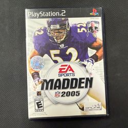 Madden NFL 2005 (Sony PlayStation 2, 2004)